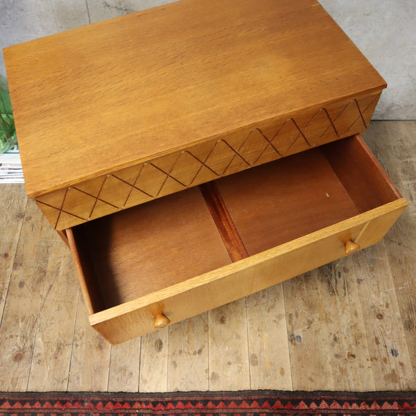 mid_century_oak_trimline_chest_of_drawers_bedside_cabinet