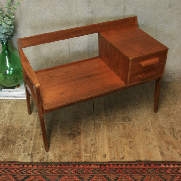 Chippy Heath Teak Telephone Seat - 1303k