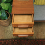 Vintage Chippy Heath Teak Telephone Seat #0114q