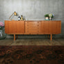 Large Clausen & Son Danish Teak Sideboard / Media Cabinet