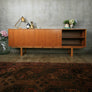 Large Clausen & Son Danish Teak Sideboard / Media Cabinet