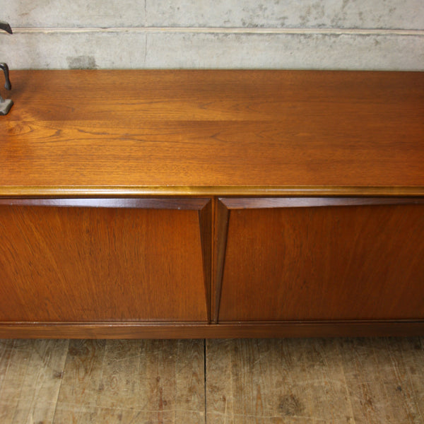 Large Mid Century Teak Sideboard Media Unit - 2102e