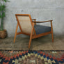 Vintage Swedish Teak Armchair by Folke Ohlsson for Dux