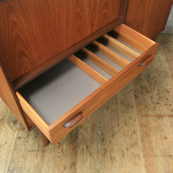 Rare G-Plan Teak Drinks Cabinet Sideboard - 2401f