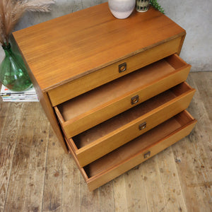 Mid Century G-Plan 'Form Five' Chest of Drawers (Pair Available) - 1310b