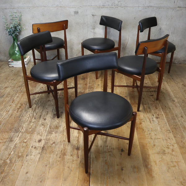 X6 Mid Century G-Plan Fresco Dining Chairs - 1110b