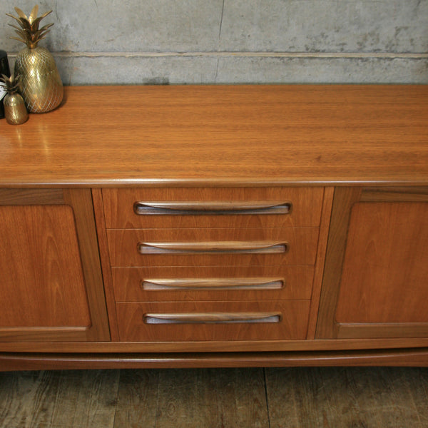 Mid Century G-Plan Large Fresco Teak Sideboard #1502j