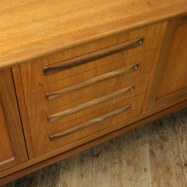 Mid Century G-Plan Large Fresco Teak Sideboard #1502j