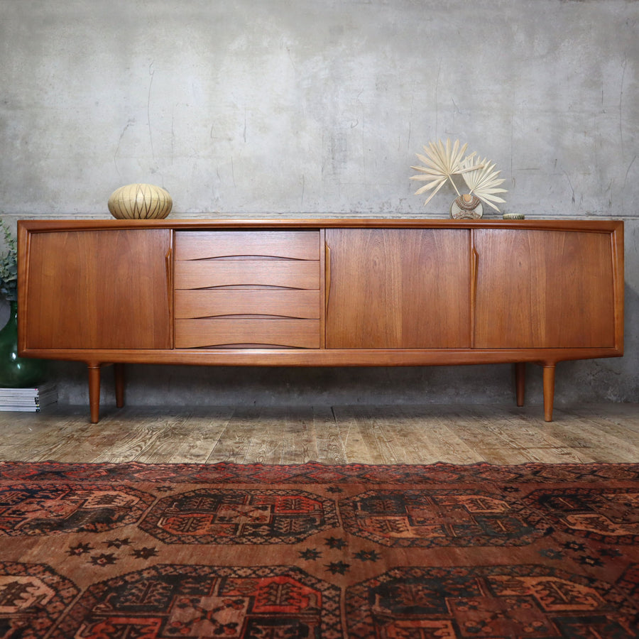 Large Mid Century Teak Gunni Omann Sideboard - 1003j