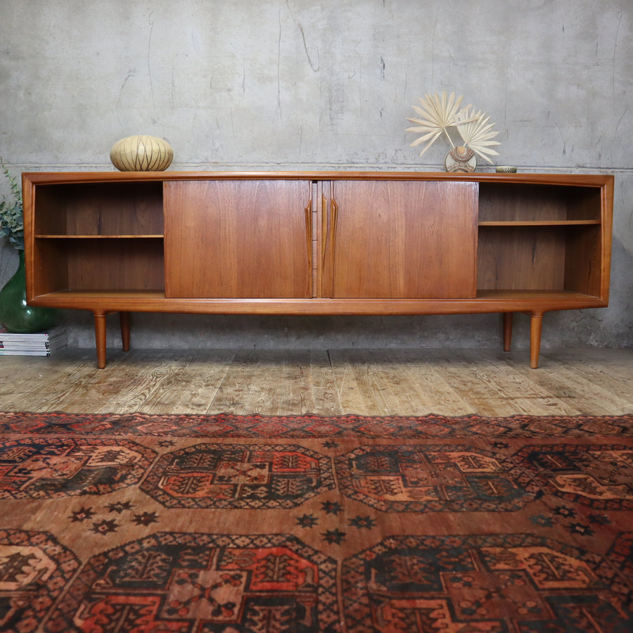 Large Mid Century Teak Gunni Omann Sideboard - 1003j