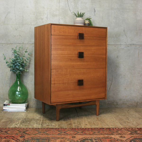 mid_century_teak_kofod_larsen_g_plan_tallboy_chest_drawers