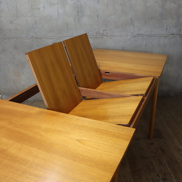 McIntosh Mid Century Teak Double Extending Dining Table - #2406E