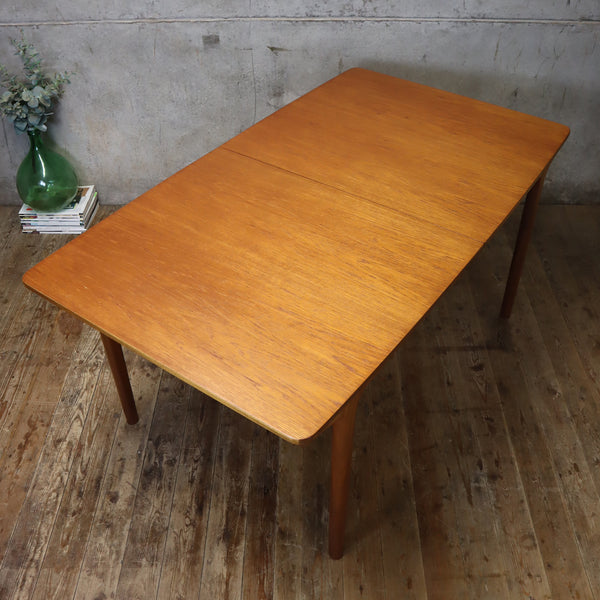 McIntosh Mid Century Teak Double Extending Dining Table - 1911b