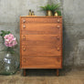 Mid Century Meredew Teak Chest of Drawers #3018
