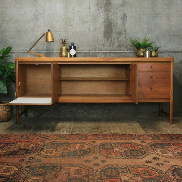 Mid Century Teak Nathan 'Circles' Sideboard #3018