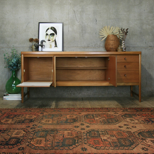 Mid Century Teak Nathan 'Circles' Sideboard -2106d