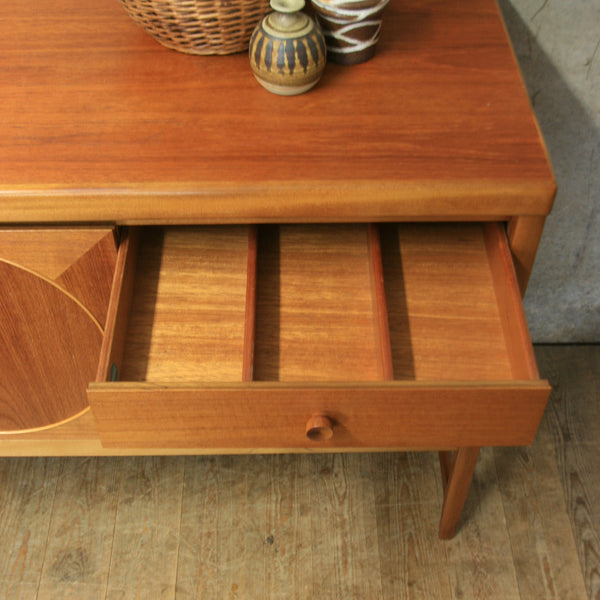 Mid Century Teak Nathan 'Circles' Sideboard -2106d