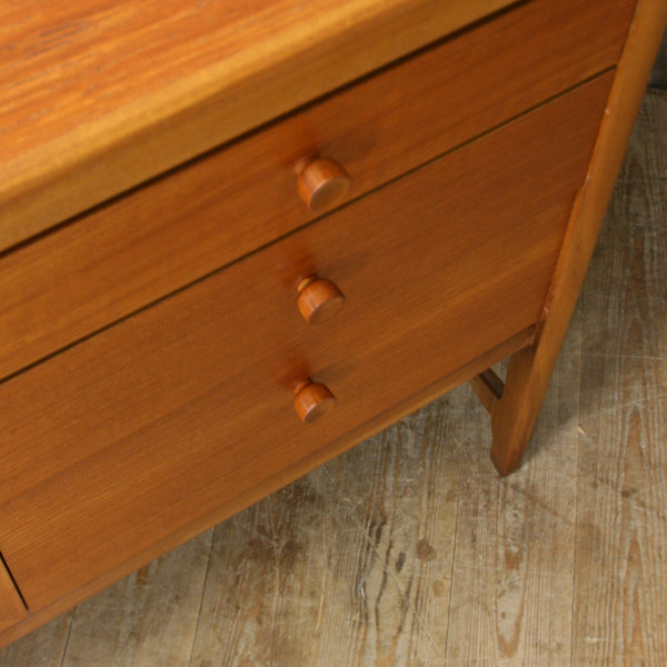 Mid Century Teak Nathan 'Circles' Sideboard #3018