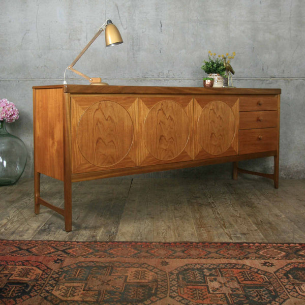 mid_century_teak_nathan_circles_sideboard_vintage