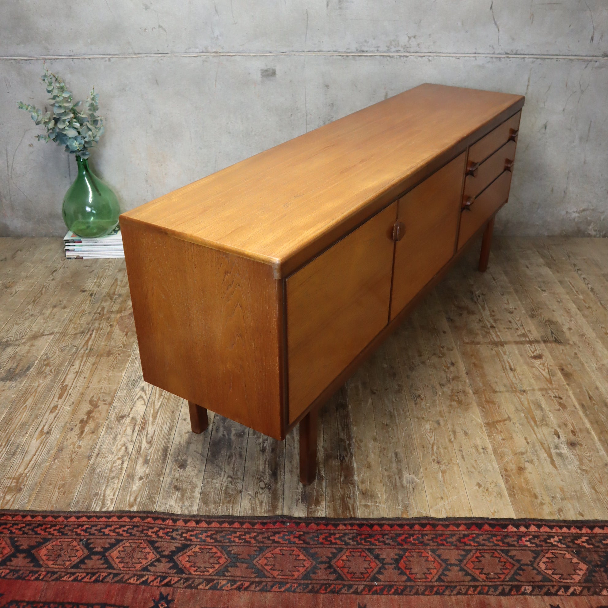 Rare Mid Century Large Nathan Sideboard - 1308d – Mustard Vintage