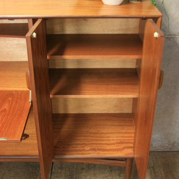 Rare G-Plan Teak Drinks Cabinet Sideboard - 1303j