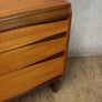 Mid Century Teak Tallboy Chest of Drawers – 0509k