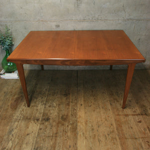 Large Mid Century Younger Extending Dining Table – 1710f