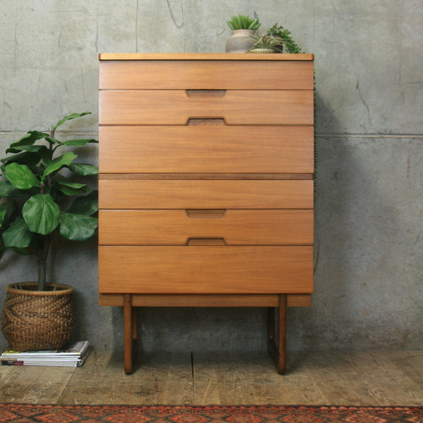 mid_century_uniflex_gunther_hoffstead_vintage_tallboy_drawers