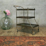 Mid Century Brass Drinks Trolley / Bar Cart #0618