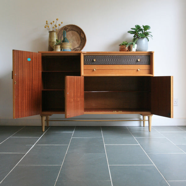 Mid Century Vintage Oak Sideboard