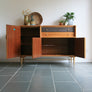 Mid Century Vintage Oak Sideboard