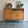Mid Century Vintage Oak Sideboard