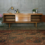 Large Mid Century Teak Sideboard