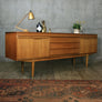 Large Mid Century Teak Sideboard