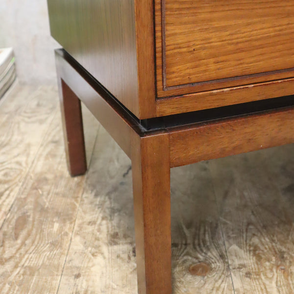 Mid Century Small Walnut Sideboard - 0807f
