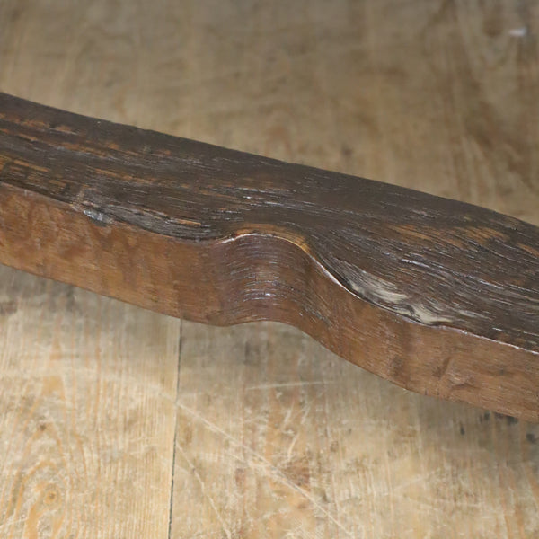 primitive_handmade_oak_rustic_side_table_bench
