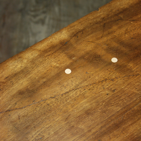 Reclaimed & Hand Crafted Iroko Desk - 120x60cm *MADE TO ORDER*