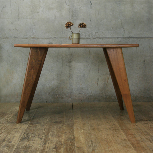 Reclaimed & Hand Crafted Iroko Desk - 120x60cm *MADE TO ORDER*