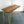 Hairpin Iroko Desk / Table in YELLOW