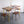 Hairpin Iroko Desk / Table in YELLOW