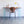 'The Hairpin' Iroko Desk/Table in POWDER BLUE (other colours available)