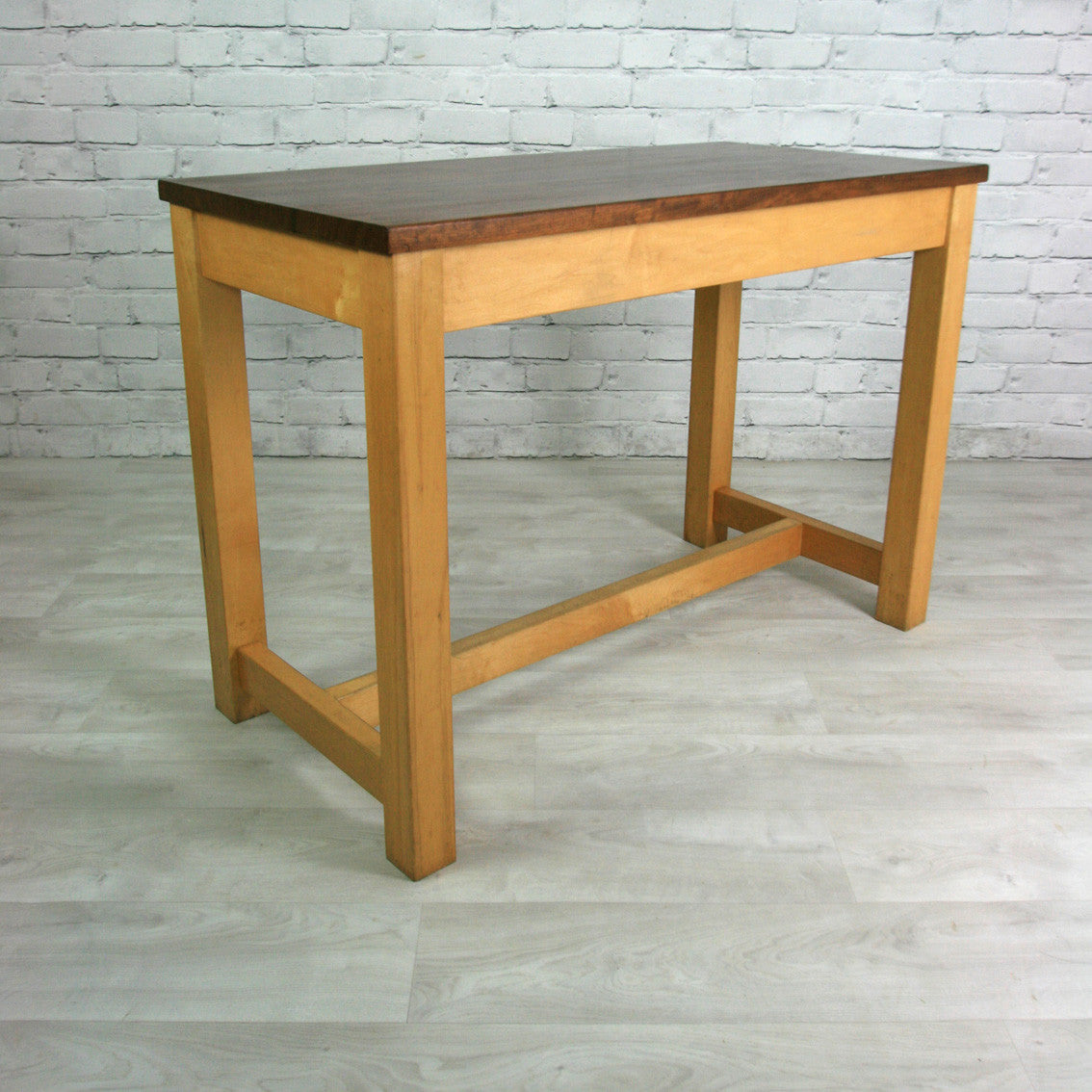 Vintage School Laboratory Table **Restored To Order** – Mustard Vintage