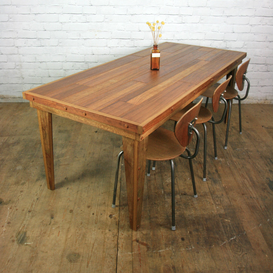 'The Iroko Handcrafted' Dining Table