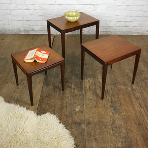Vintage Afromosia Nest of Tables