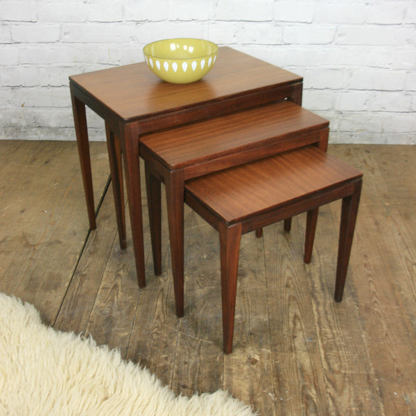 Vintage Afromosia Nest of Tables