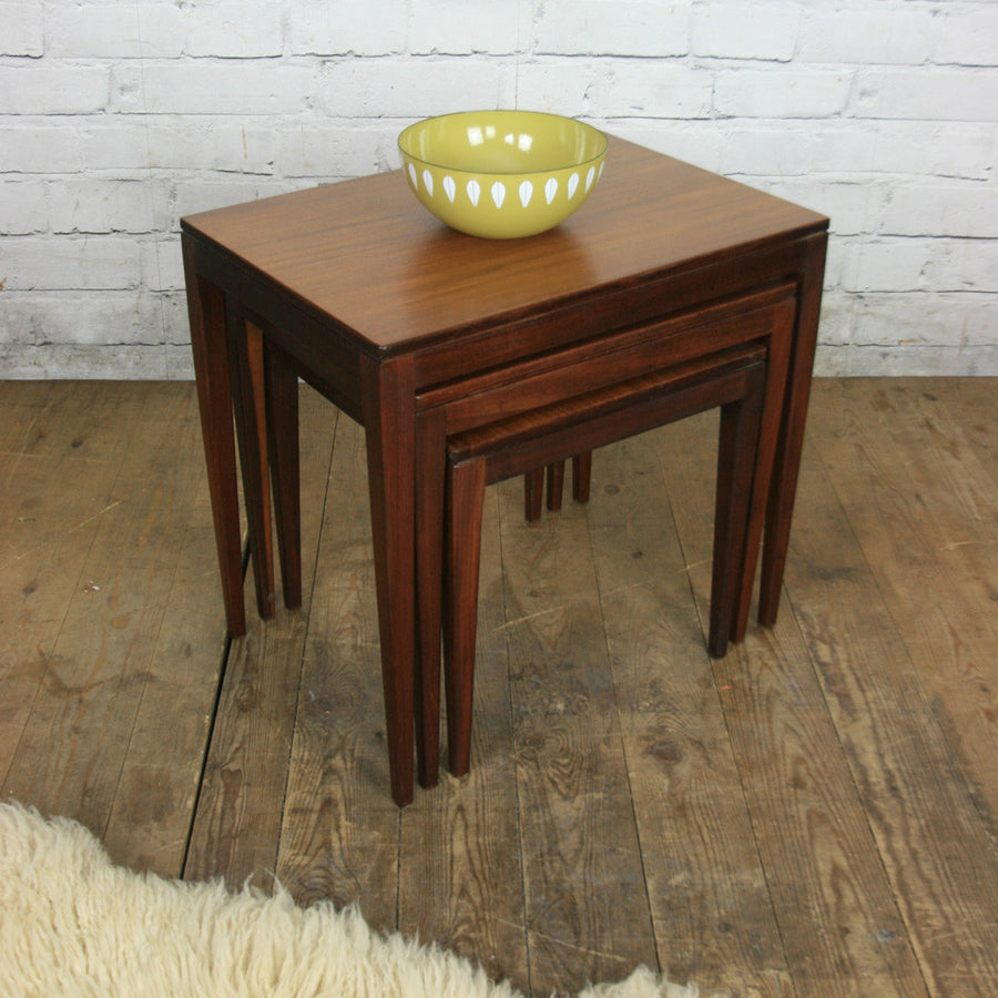 Vintage Afromosia Nest of Tables