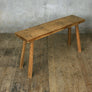 Rustic Vintage Oak Bench