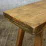 Rustic Vintage Oak Bench