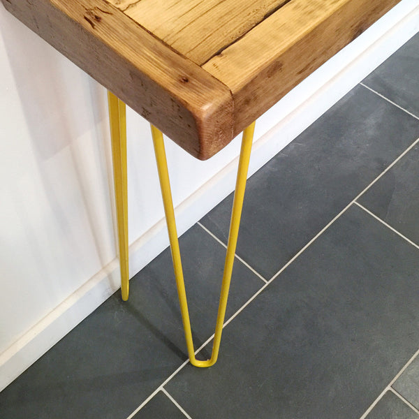 'The Hairpin' Rustic Console Table