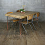 Rustic Copper Hairpin Dining Table *One in Stock*
